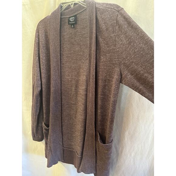 Bobeau Open Front Purple Cardigan – Size M - Picture 5 of 5